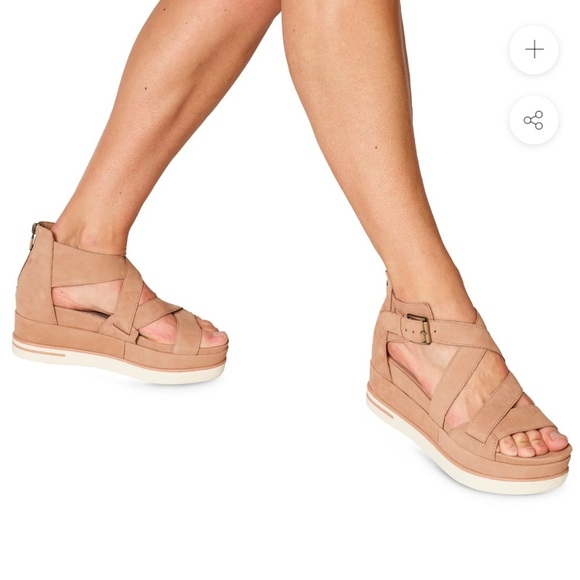 EILEEN FISHER - BOOST PLATFORM IN LATTE - Picture 1 of 7